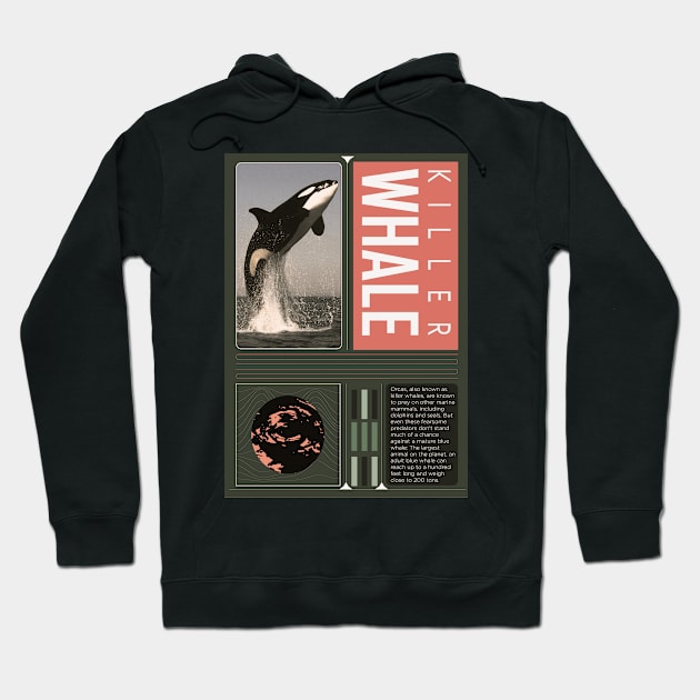 KILLER WHALE_3 Hoodie by lalaselin